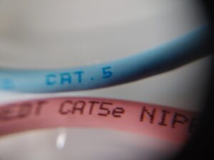 cat6とcat5e 長野市LAN配線