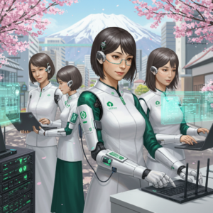 未来の日本の女性ITエンジニア　妄想